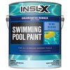 Insl-X By Benjamin Moore Pool Paint, Semi-gloss, Water-Based Base, Royal Blue, 1 gal CR2624092-01